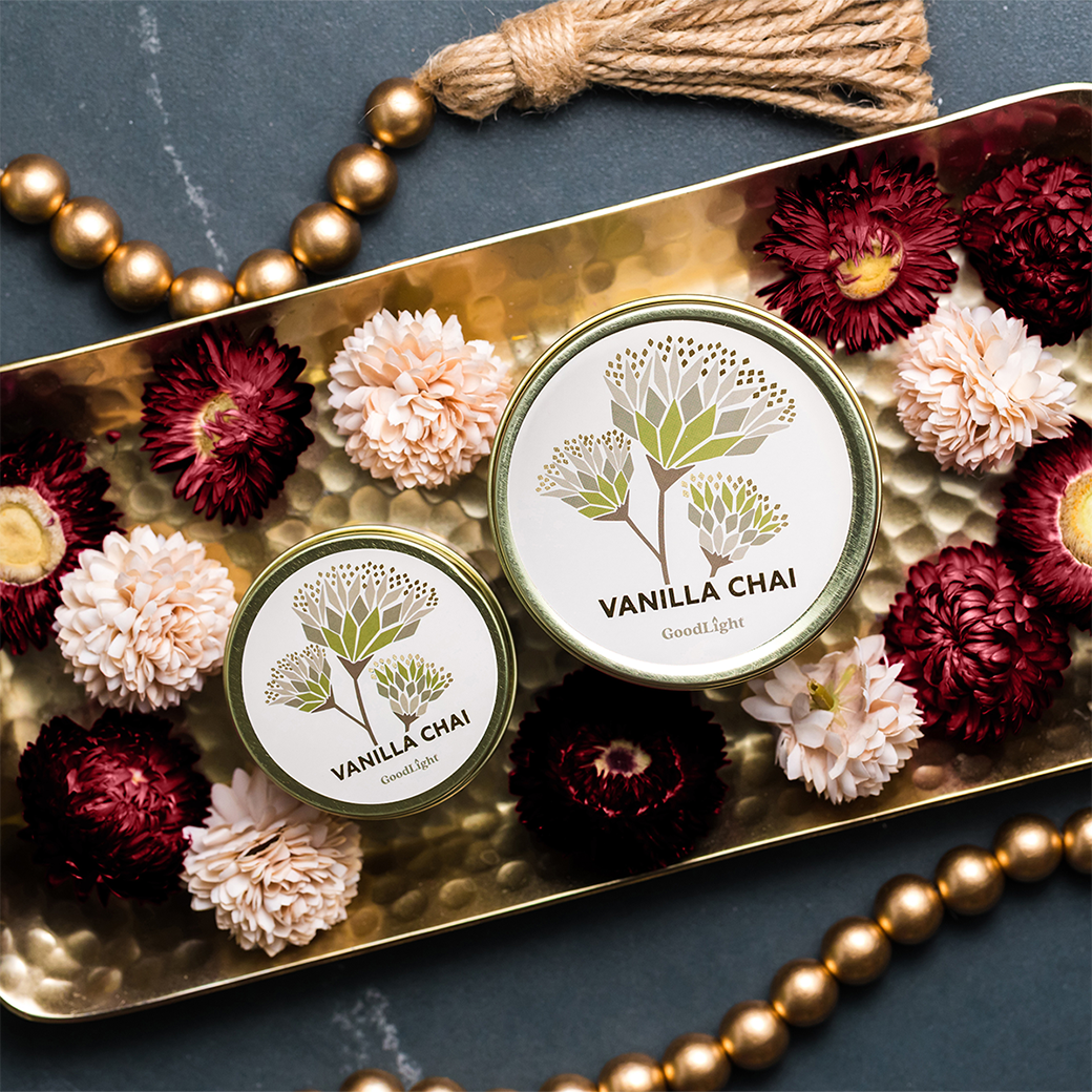 Vanilla Chai Flora Lumina Tins