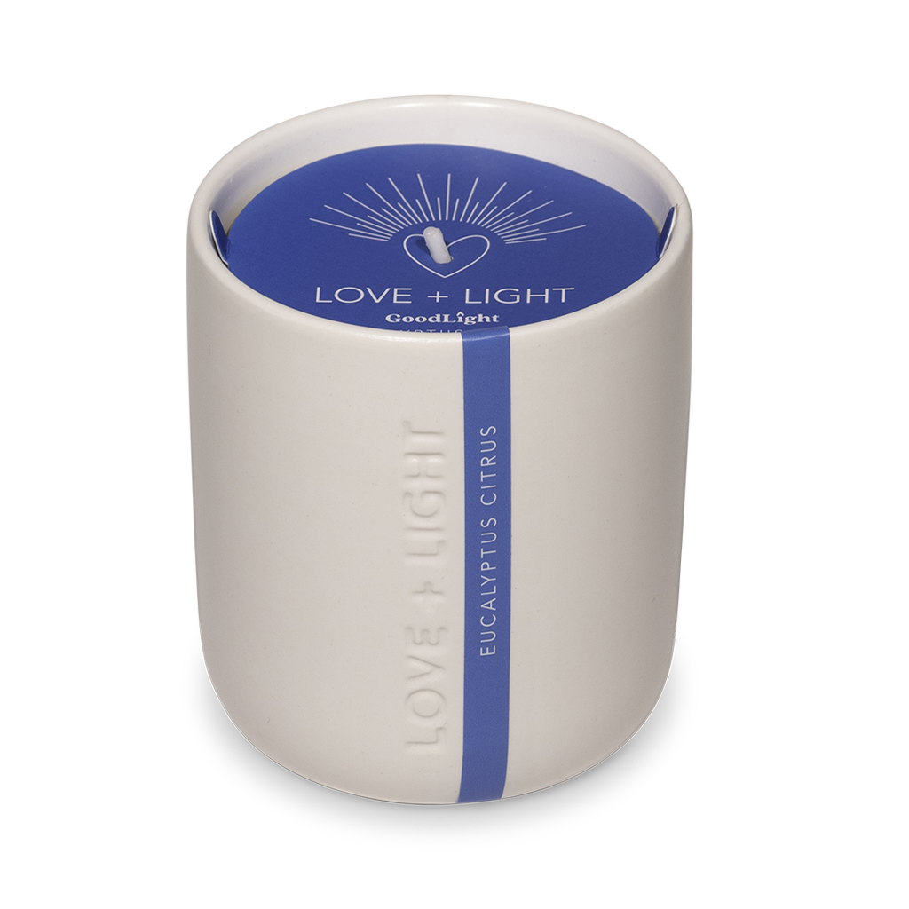 Eucalyptus Citrus Love + Light Engraved Ceramic