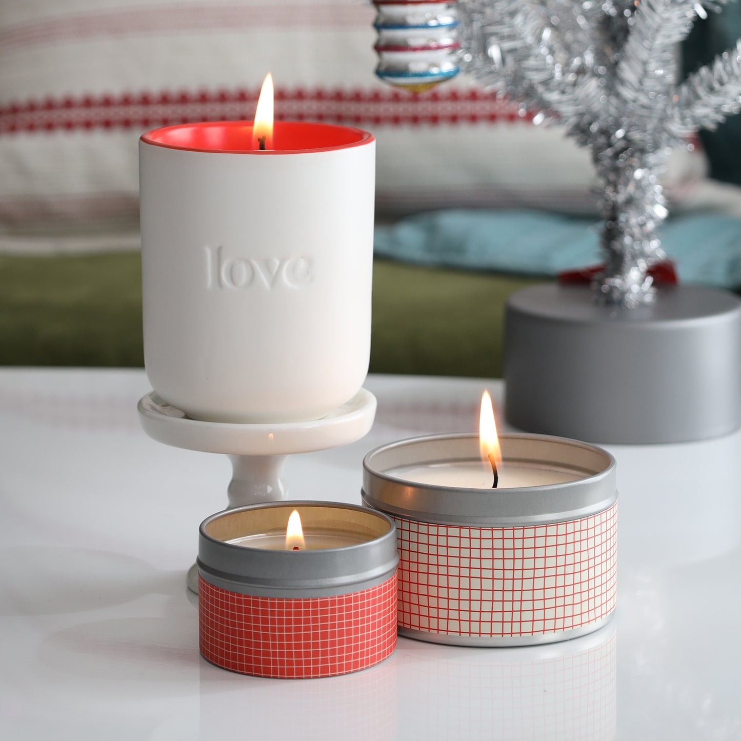 Winter Solstice Winter of Love Tins