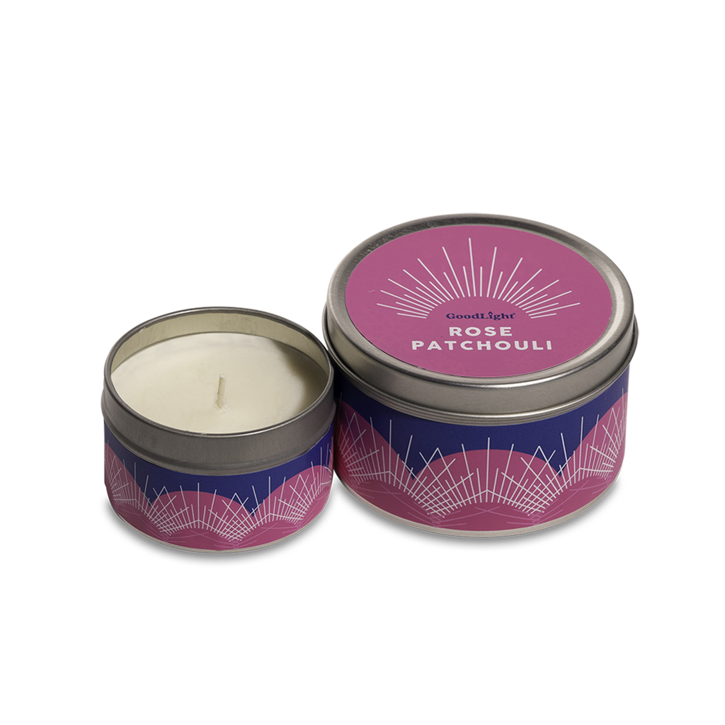 Rose Patchouli Tins