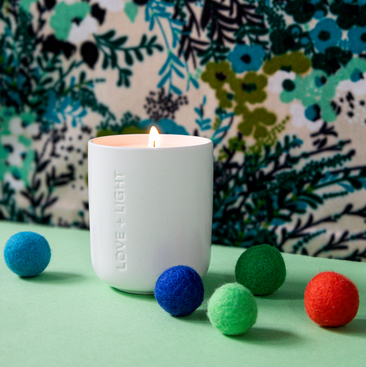 Wild Honey Love + Light Engraved Ceramic