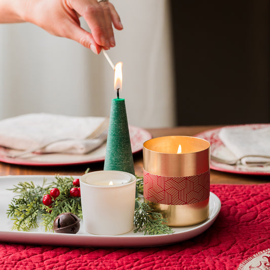 Orange Pomander Gold Tumbler