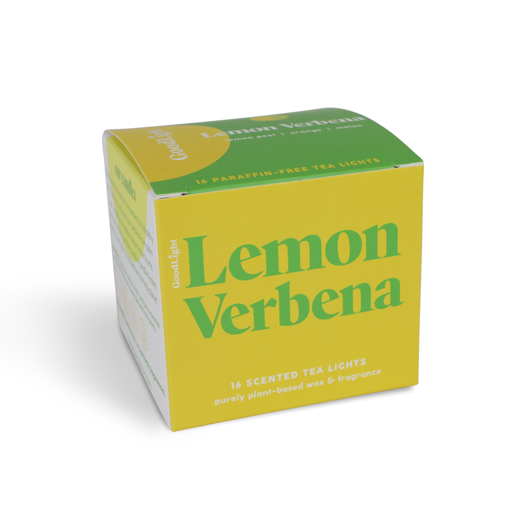 Lemon Verbena Tea Lights - 16-count