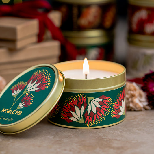 Noble Fir Flora Lumina Tins