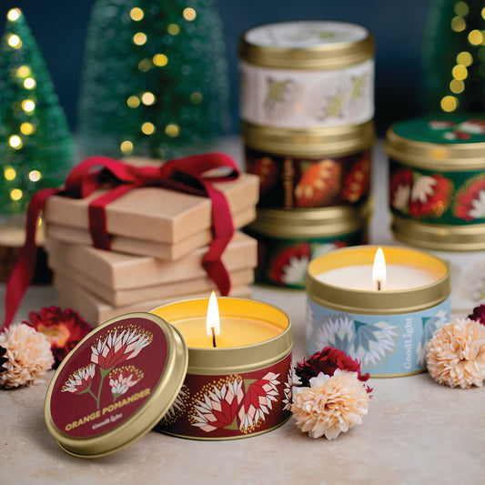Orange Pomander Flora Lumina Tins