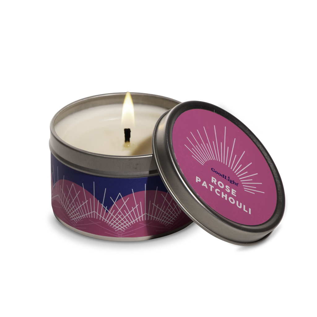 Rose Patchouli Tins