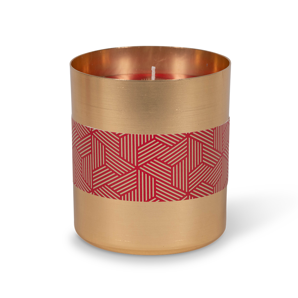 Orange Pomander Gold Tumbler