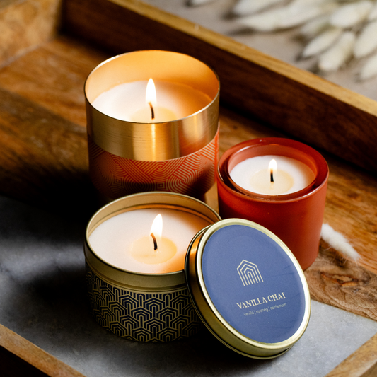 Vanilla Chai Gold Tins