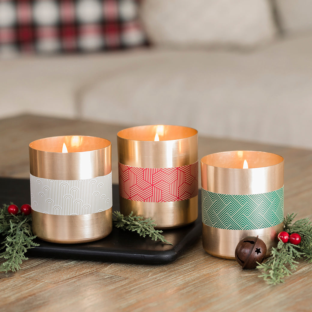 Winter Solstice Gold Tumbler