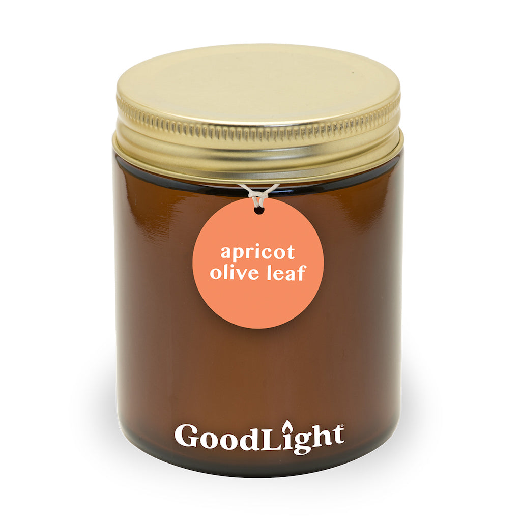 Mediterranean Apricot Apothecary Jar