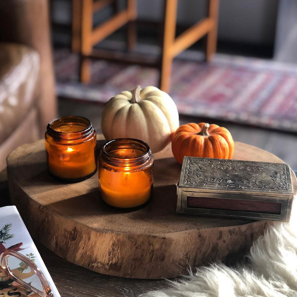 Honeysuckle Apothecary Jar