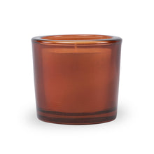 Load image into Gallery viewer, Orange Clove Cinnamon Poured Glass Votive