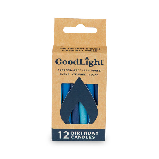 Blue Birthday Candles