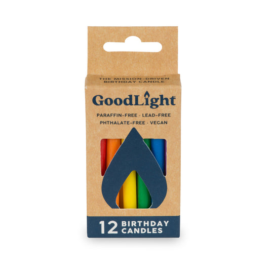 Rainbow Birthday Candles