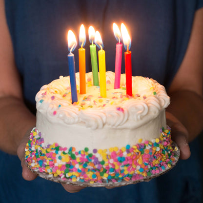 Rainbow Birthday Candles