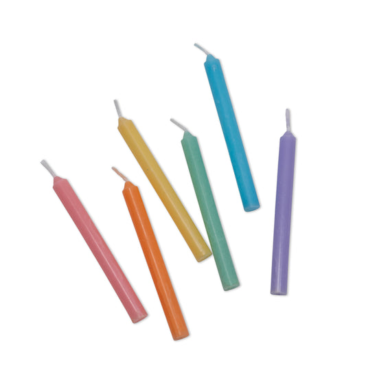 Pastel Birthday Candles