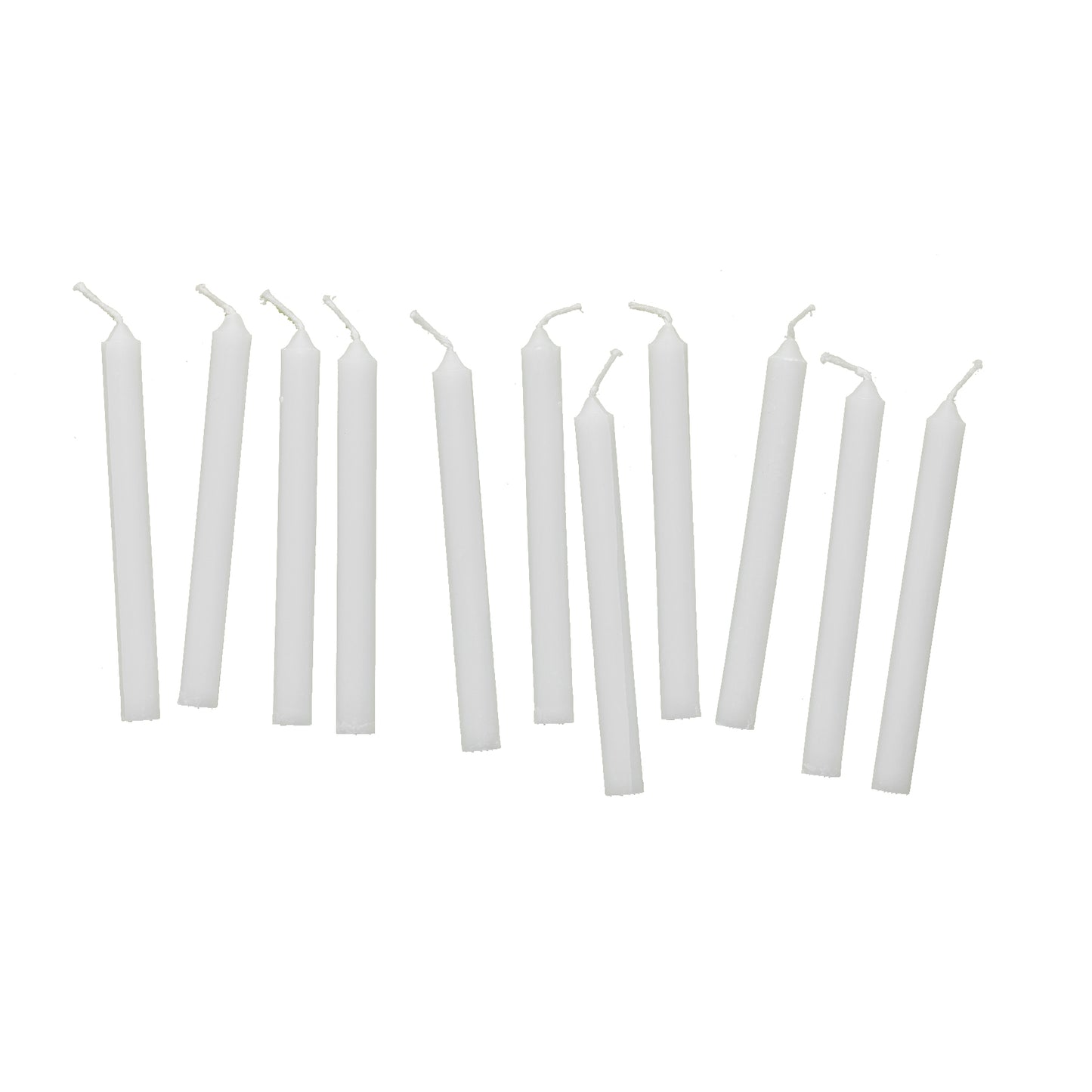 White Birthday Candles