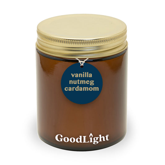 Vanilla Nutmeg Cardamom Apothecary Jar