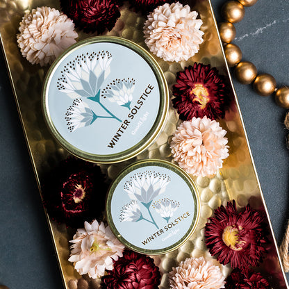 Winter Solstice Flora Lumina Tins
