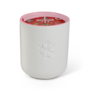 Vanilla Peppermint Winter of Love Engraved Ceramic