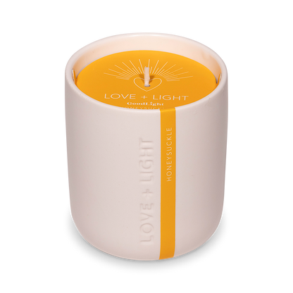 Honeysuckle Love + Light Engraved Ceramic