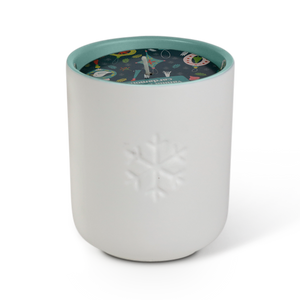 Vanilla Nutmeg Cardamom Winter of Love Engraved Ceramic