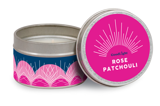 Rose Patchouli Tins