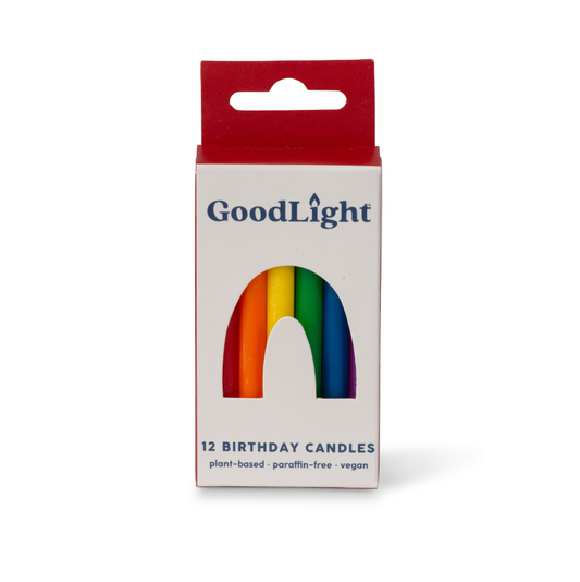 Rainbow Birthday Candles