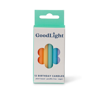 Pastel Birthday Candles