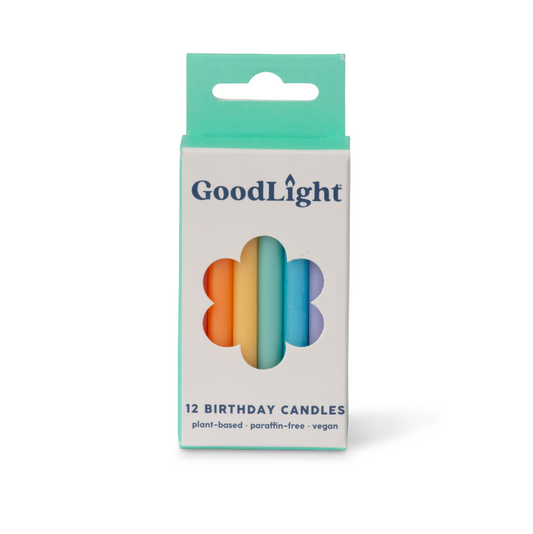 Pastel Birthday Candles