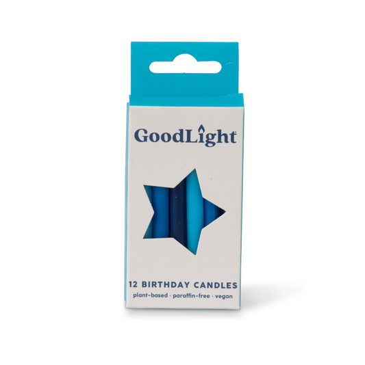 Blue Birthday Candles