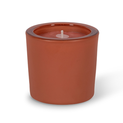 Harvest Moon Matte Poured Glass Votive