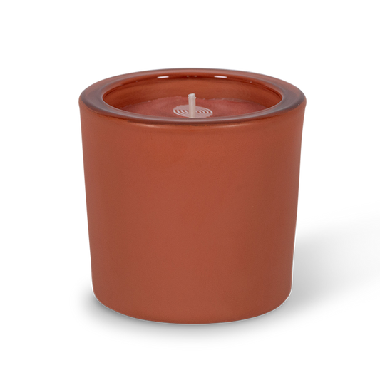 Harvest Moon Matte Poured Glass Votive