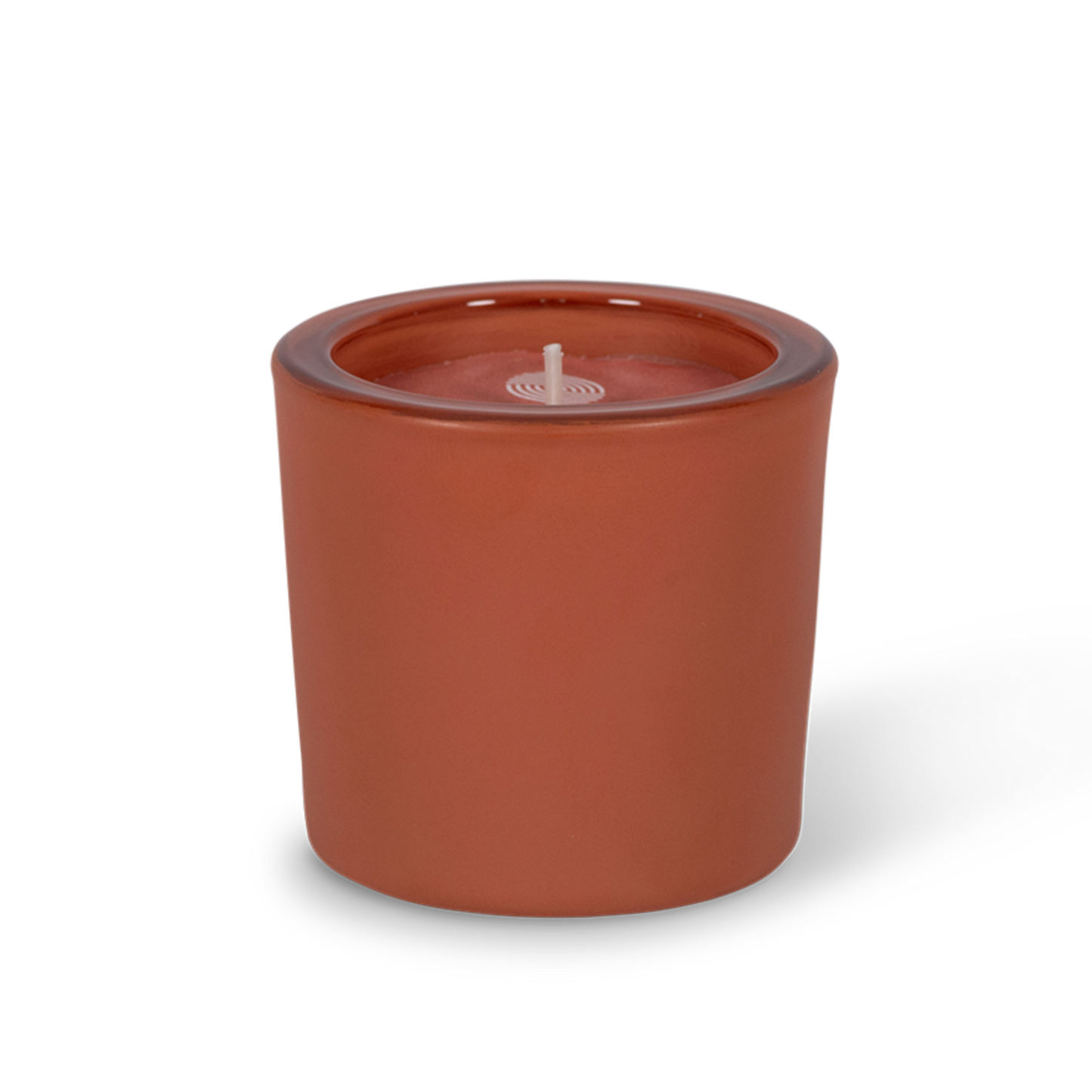 Harvest Moon Matte Poured Glass Votive
