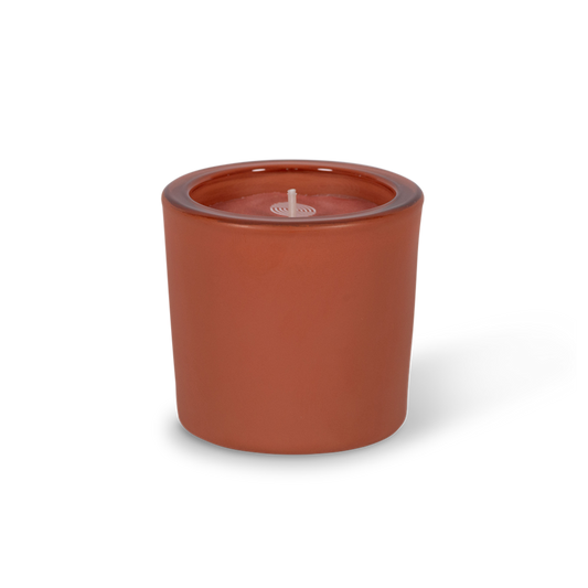 Harvest Moon Matte Poured Glass Votive