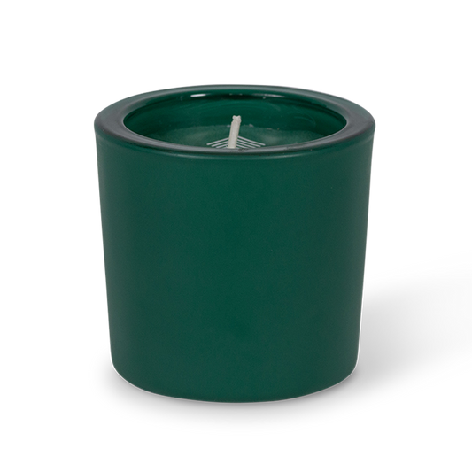 Noble Fir Matte Poured Glass Votive