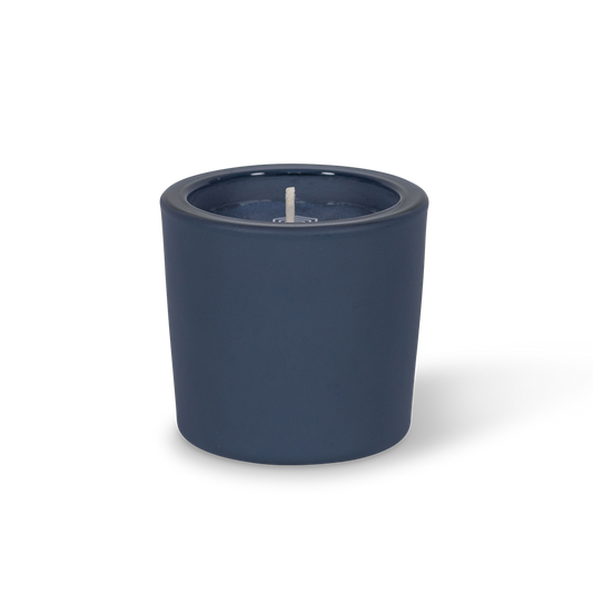 Vanilla Chai Matte Poured Glass Votive