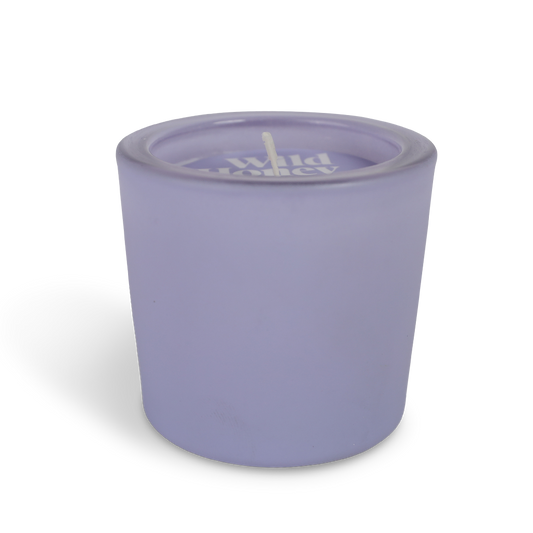 Wild Honey Matte Poured Glass Votive