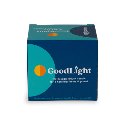 GoodLight candle packaging on a white background