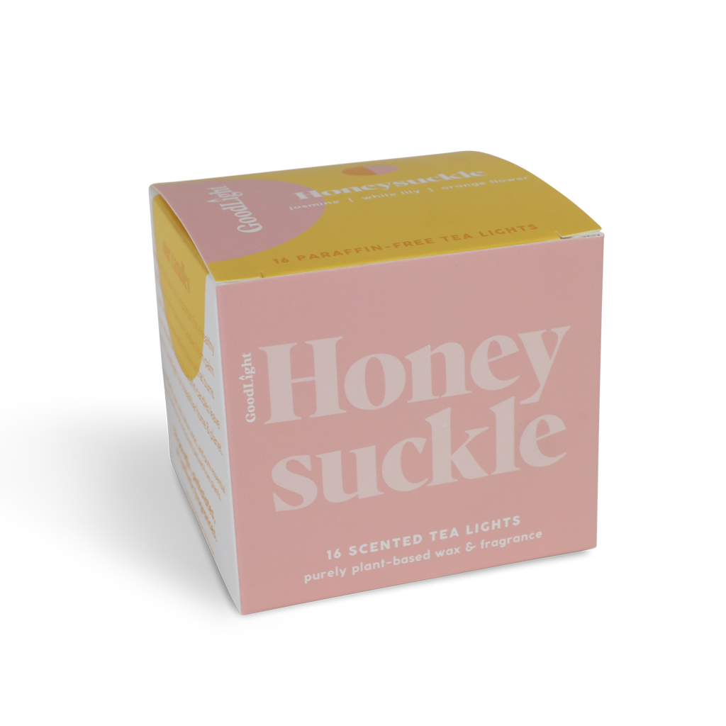 Honeysuckle Tea Lights - 16-count