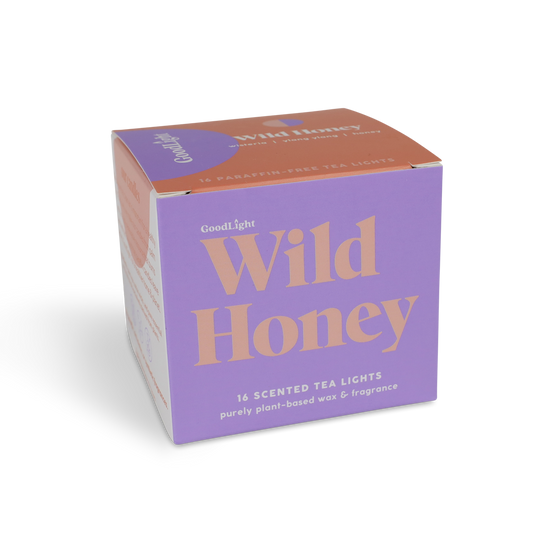 Wild Honey Tea Lights - 16-count