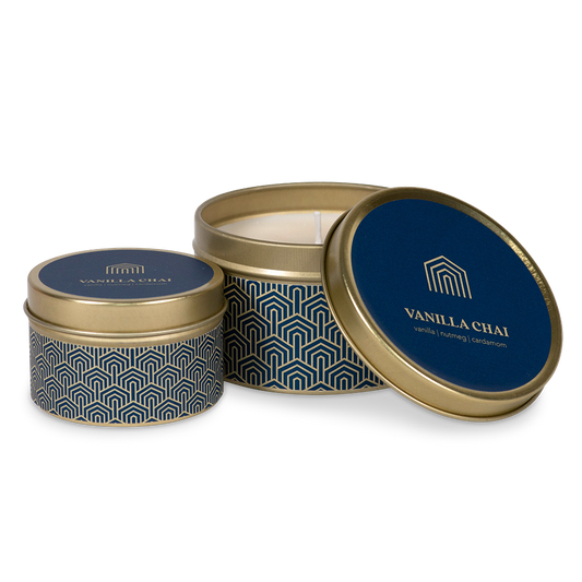 Vanilla Chai Gold Tins