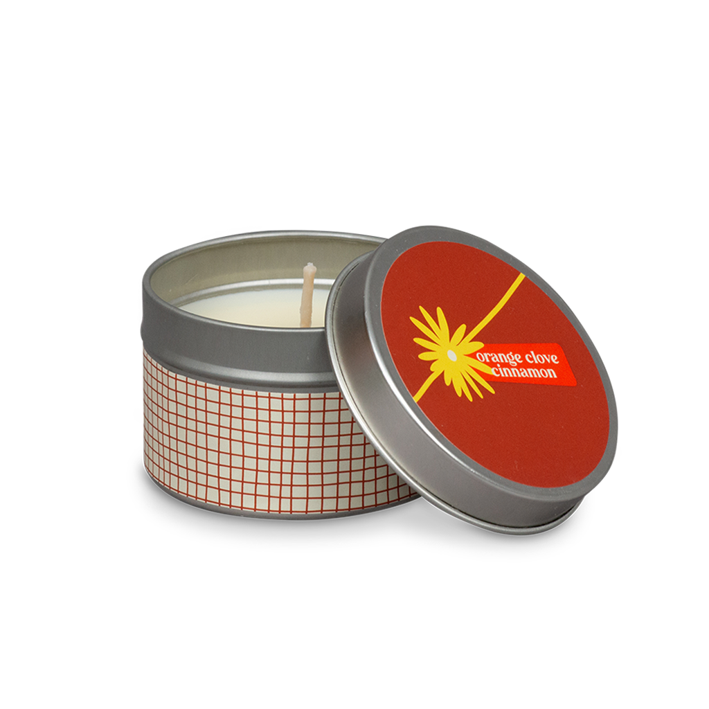 Orange Clove Cinnamon Winter of Love Tins