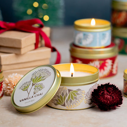 Vanilla Chai Flora Lumina Tins