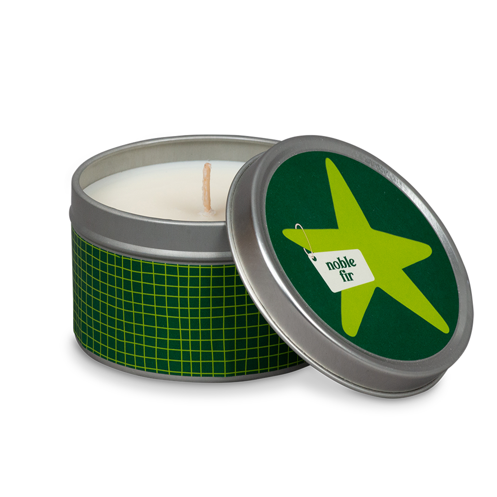 Noble Fir Winter of Love Tins