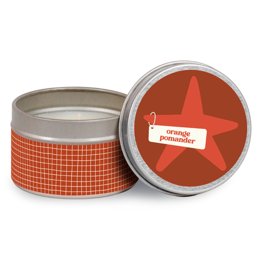 Orange Pomander Winter of Love Tins