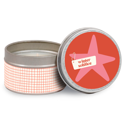Winter Solstice Winter of Love Tins