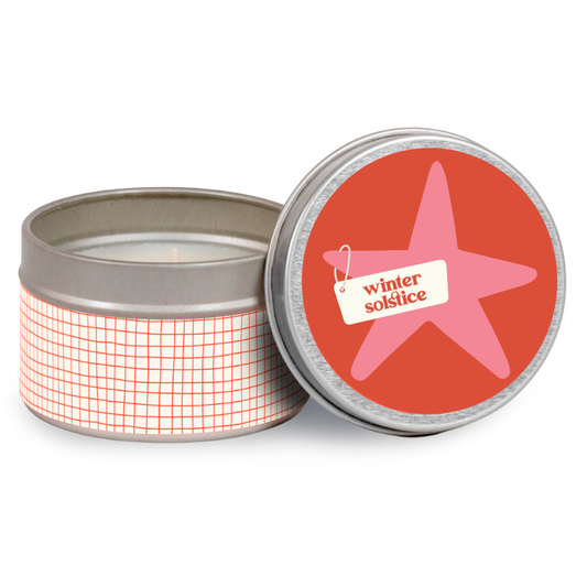Winter Solstice Winter of Love Tins