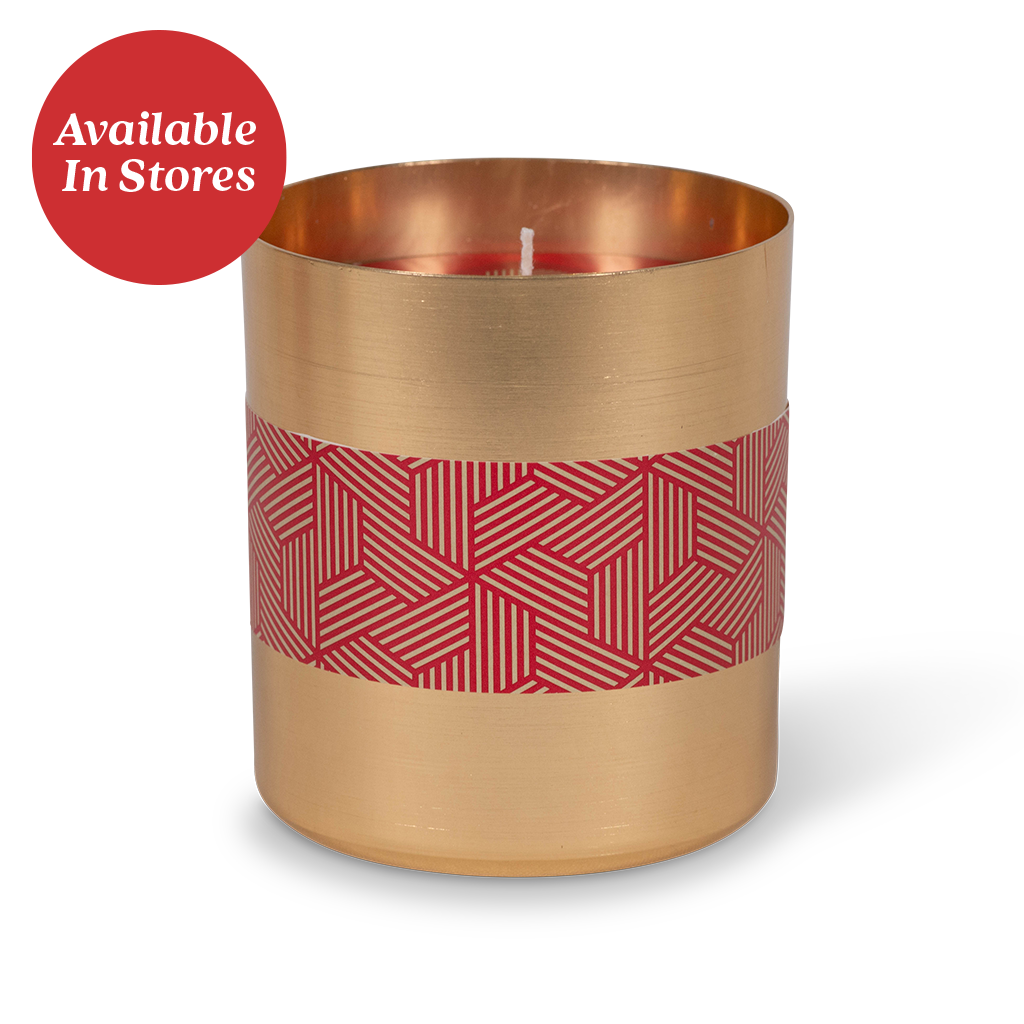 Orange Pomander Gold Tumbler