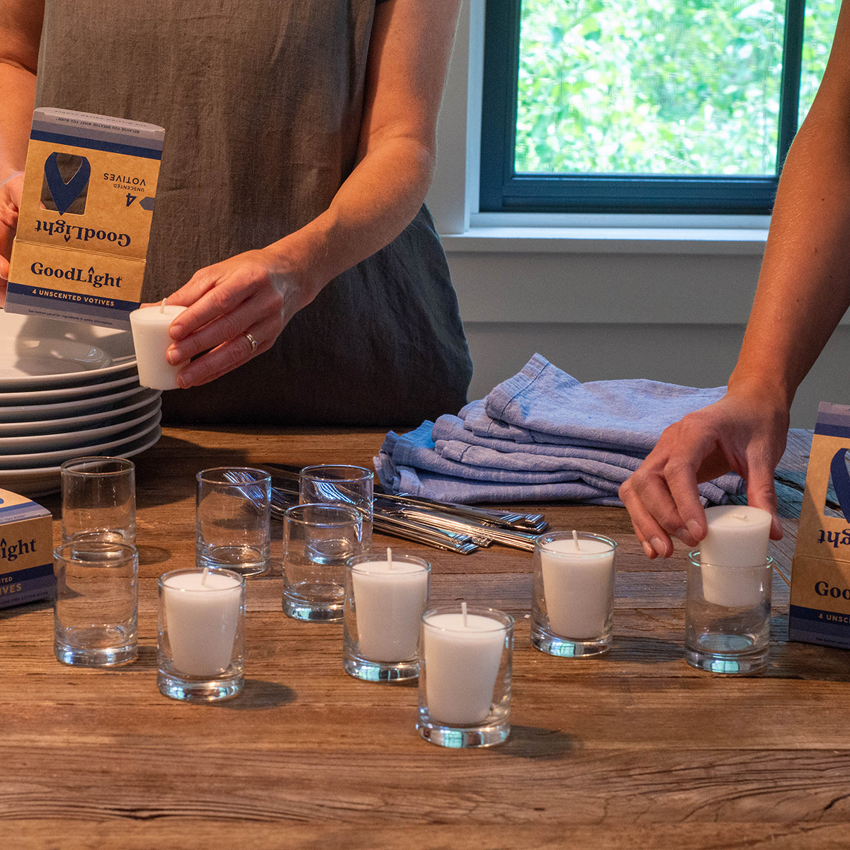 15-Hour Unscented Votive